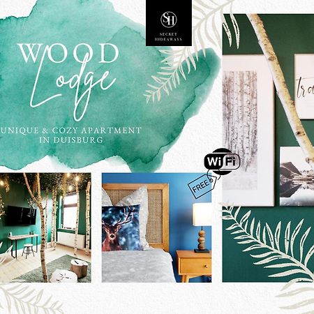 Secret Hideaways Wood Lodge Mit Kinderzimmer Messe L City L Flughafen L Hbf Duisburg Exteriér fotografie